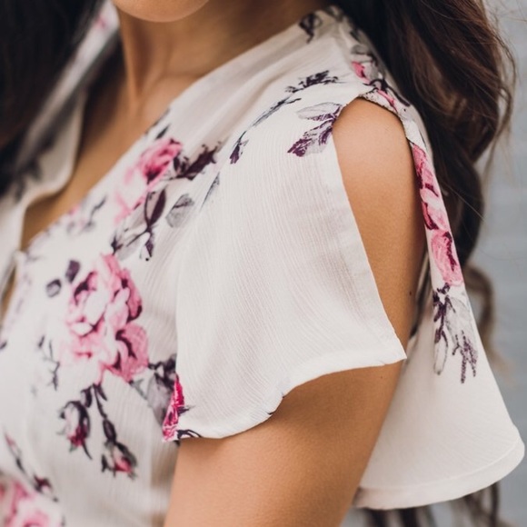 Floral Pattern Spring Maxi Dress - Picture 5 of 8